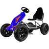 Lean Cars Pedalinis gokartas B012, mėlynas, vaikams nuo 6 metų