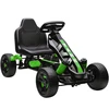 Pedalinis kartingas su laisvos eigos sistema ir stabdžiu, žalias, 100 × 59 × 60,5 cm