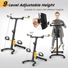 Pedalinis treniruoklis juodas–geltonas