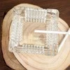 Vilde Stiklinė peleninė kvadratinė 10,5x10,5x3,5 cm
