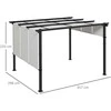 Pergola 3 x 3,5 m