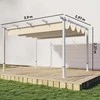 Pergola 390 × 297 × 227 cm