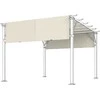 Pergolos stogo danga 3 × 3 m