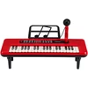 Pianinas 37 klavišai raudonas