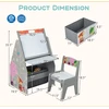 Piešimo stovas Pilka/balta