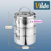 Pietų dėžutė 3 x 900 ml
