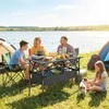 Pikniko stalas juodas