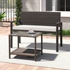 Pintinė sofa ruda 2 vietų