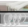 Cabletech laidų tvirtinimo dirželiai 3.6mm 20cm Balta