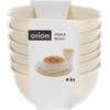 Plastikiniai dubenėliai 13 cm, 500 ml, 6 vnt.