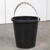 Barzdaskutė Vilde Universalus plastikinis kibiras 5 l juodas
