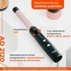 Adler Cordless Curling Iron | AD 2120 | Temperature (min) 170 °C | Ekranas LED | Juodas/Rose Gold