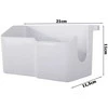 Dryer holder shelf wall organiser