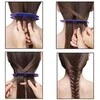 Hair pin braiding tool hair braid