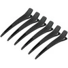 Activeshop Plaukų spaustukai - segtukai Carbon E-15, 10 vnt., 11.5 cm, juodi