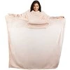 Fleece sleeved blanket warm blanket sweatshirt 140x200