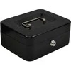 Metal money box safe key documents