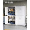 Songmics Plieninė spintelė 40 x 80 x 180 cm
