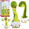Lean Toys Pliušinė gyvatė žalia