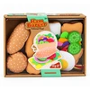 Lean Toys Pliušinis mėsainių ir sumuštinių gaminimo rinkinys, daugiaspalvis, 28 vnt.