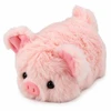 Lean Toys Pliušinis žaislas kiaulė, rožinis, 16 × 10 × 8 cm