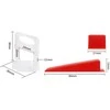 Tile levelling system 100 clips 100 wedges
