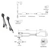 ATL PoE Adapterių Rinkinys RJ45 ir DC 2.1/5.5