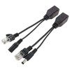 ATL PoE Adapterių Rinkinys RJ45 ir DC 2.1/5.5
