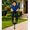 Lean Toys Pogo lazda geltona