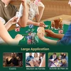 Poker žetonų rinkinys juodas 300 vnt.