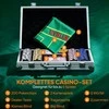 Pokerio rinkinys sidabrinis