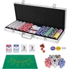 Pokerio žetonų rinkinys 500 vnt.