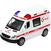 Lean Toys Policijos automobilis arba greitoji su šviesomis ir garsais, 14x8x7 cm