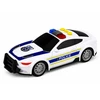 Lean Toys Policijos transporto priemonių rinkinys su šviesos ir garso efektais, baltos ir mėlynos spalvos, 3 vnt.