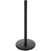 Popierinių rankšluosčių laikiklis, metalinis, juodas, 34 cm
