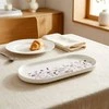 Porcelianinė lėkštė 25 × 12 cm