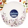 Orion porcelianinis plokščias lėkštė LOUKA 27 cm su gėlėmis