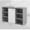 Songmics Praustuvo spintelė 30×90×60 cm