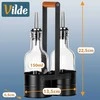 Prieskonių buteliukai su stovu 150 ml 3 vnt.