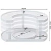 Bin organiser spice rack rotatable