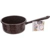 Orion Emailliuotas puodas 14 cm, 900 ml, rudas