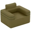 Pripučiama sofa tamsiai žalia