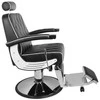 Activeshop Profesionali barberio kėdė Gabbiano Imperial, juoda