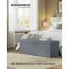 Songmics Pufas 38 × 110 × 38 cm