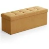 Pufas 38 x 110 x 38 cm geltonas