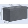 Songmics Pufas 38 x 76 x 38 cm