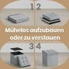 Songmics Pufas, 38x38x38 cm