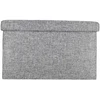 Pufas 49 x 31 x 29 cm pilkas