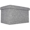 Pufas 49 x 31 x 29 cm pilkas