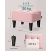 Songmics Pufas daiktadėžė, 40x32x26 cm